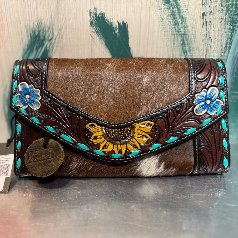 Myra Bag Black Wallet